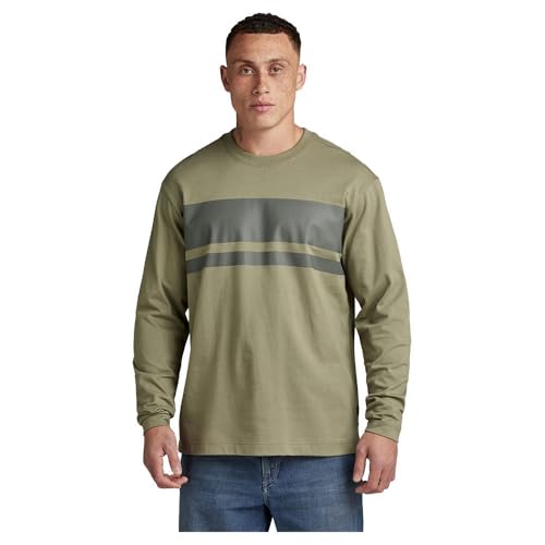 T-shirt G-Star Placed Stripe Boxy Homme résout vos choix de look