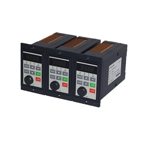Convertisseur de fréquence 220V 0.75kW avec pilote moteur triphasé RS485 et variateur