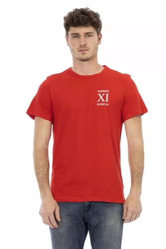 T-shirt Bikkembergs homme avec imprimé graphique moderne en coton noir