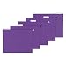 AmazonBasics Hanging Folders, Letter Size, Violet, 25 Per Box