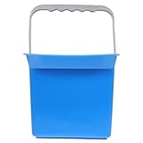 HINTRMENT Auto Mülleimer mit Henkel Großer Plastikeimer mit Skala Reinigungseimer für Autos und Suvs