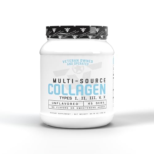 FRONTLINE FORMULATIONS Multi-Source Collagen, Promotes Hair, Skin and Nail Health (Unflavored)