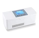 FZ FUTURE Tragbare Insulin Kühlbox für Medikamente Mini Intelligente Elektrische Kühlschrank Kühltasche Thermostat unter 25 ° C mit KFZ USB Ladekabel für Reise&Haushalt