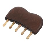 CIYODO Massagekamm Aus Ebenholz Kopfhautmassagekamm Reisekamm...