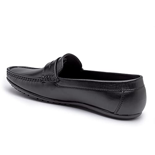 Image of Action-DRIVE-42 Lightweight Comfortable Synthetic Leather Loafers for Men