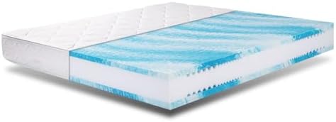 NAPSIE Matratze 140x200 cm, H3 Mittelfest, 7-Zonen Matratze | Höhe 23 cm, Matratze mit dreilagigem Komfortschaum-Aufbau, beidseitig nutzbar, Bezug abnehmbar, Oeko-TEX® zertifiziert