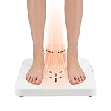 Body Dryer Compact, 960W Full Body Dryer for After Shower with Cold/Hot Air & 2 Wind Speeds, Step-on Switch, Foot Dryer for Bathroom, Waterproof, 11.8 × 11.4 inch, White