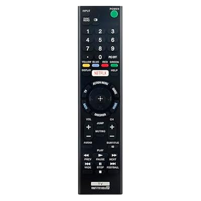 RMT-TX100U Replacement Remote Compatible with Sony Smart LED TV KDL-50W800C KDL-55W800C KDL-65W850C KDL-75W850C XBR-43X830C XBR-49X800C XBR-49X830C XBR-55X810C XBR-55X850C XBR-55X890C