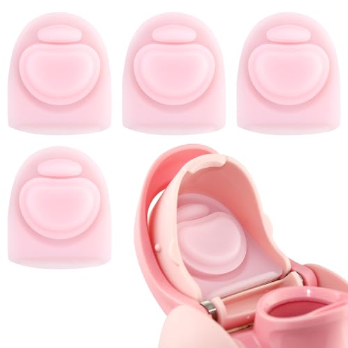 ZUGHXMS 4pcs Replacement Rubber Stopper Seal Compatible with Owala FreeSip 24oz 32oz,Water Bottle Lid Insert Cap Silicone Seal Parts for Owala 16/19/2