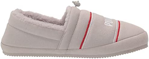 PUMA Men's TUFF MOCC JERSEY Slipper, Nimbus Cloud-Puma White-High Risk Red, 9 | Image 5