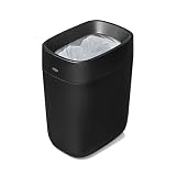 OXO Good Grips Trash Can, Bathroom Trash Can - Black