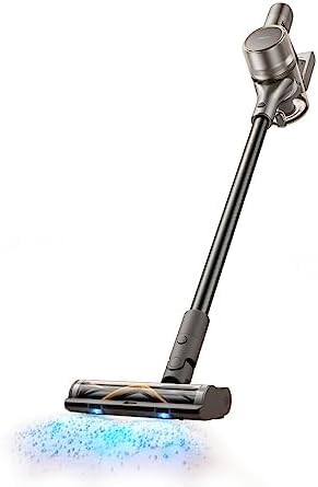 DREAME R20 Aspirapolvere senza fili, Aspirazione Potente 190AW, Autonomia 90min, Individuazione Sporco, Schermo LED, Luci LED Blu, Anti-Groviglio, Pulizia Casa, Peli di Animali Domestici, Tappeti - Immagine 3