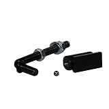 J-Bolt Gate Hinge Steel DORTIMATE JL34A Adjustable Steel Barrel Hinges 4" Length Threaded Arm Drivew