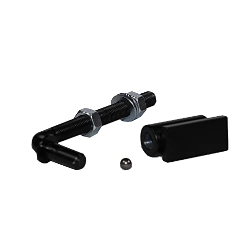J-Bolt Gate Hinge DORTIMATE JL34B Adjustable Steel Barrel Hinges Heavy Duty Driveway Gate Hinge for Welding Color Black (3.02 lbs) by DORTIMATE - Image 5
