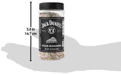 Jack Daniel's 01763 Steak Original Quality Seasoning, 10.25 oz