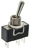 APEM Tafelmontage Kippschalter 1-polig EIN-Aus-EIN 15 A @ 250 V ac, Flachstecker, Packung a 50 Stück