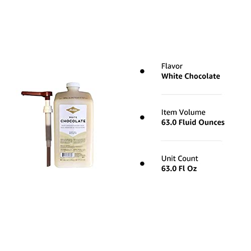 Starbucks Fontana Frappuccino White Chocolate Mocha Sauce, With Pump | 63 Oz #TOP4