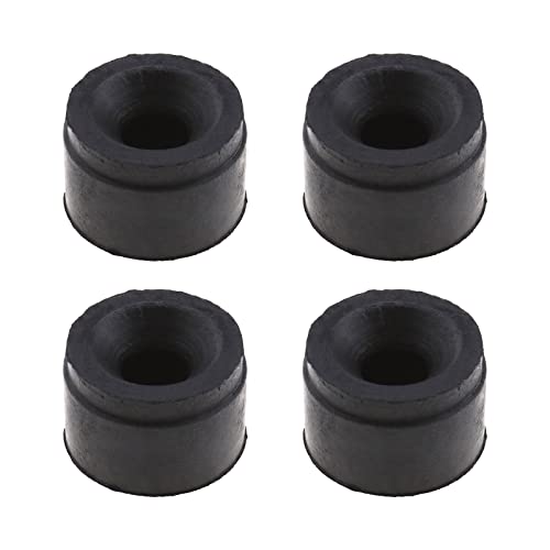 4 stks Motor Cover Trim Rubber Mount Grommet Bush Auto Beschermende Pakking 15mm Hoogte 4M5G6A994AA 1434444 Compatibel met Ford Mondeo Focus C-Max Galaxy Fiesta Ecosport