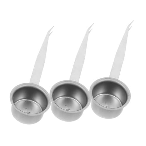 Ciieeo 3pcs Candle Extinguisher with Tweezer Portable Flame Snuffer Tools for Candles Alcohol Lamps Design for Use