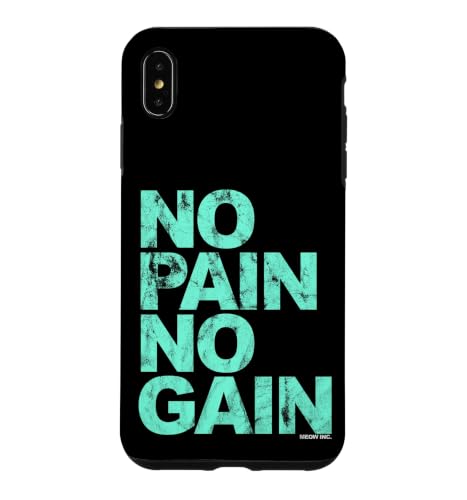 No Pain No Gain - Training, men, women �X�}�z�P�[�X iPhone XS Max �p