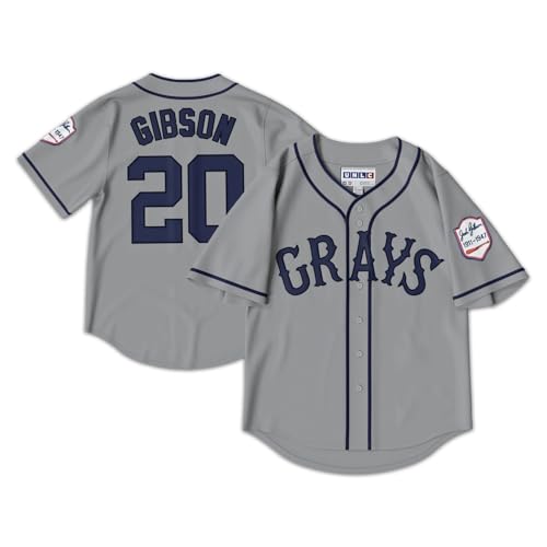 Amazon.com: UNLC Josh Gibson #20 Homestead Grays Baseball Jersey