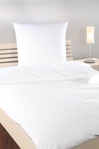 texpot Bettwäsche Linon Garnitur 155x220 + 80 x 80 cm weiß mit Hotelverschluß Hotelbettwäsche texpot Bettwäsche Linon Garnitur 155x220 + 80 x 80 cm weiß mit Hotelverschluß Hotelbettwäsche