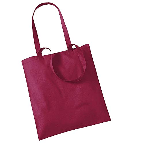 Westford Mill - Baumwoll-Tragetasche mit langen Henkeln One Size,Graphite Grey