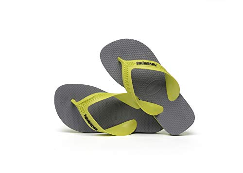 Chinelo Max, Havaianas, Meninos, Verde/Cinza, 29/30