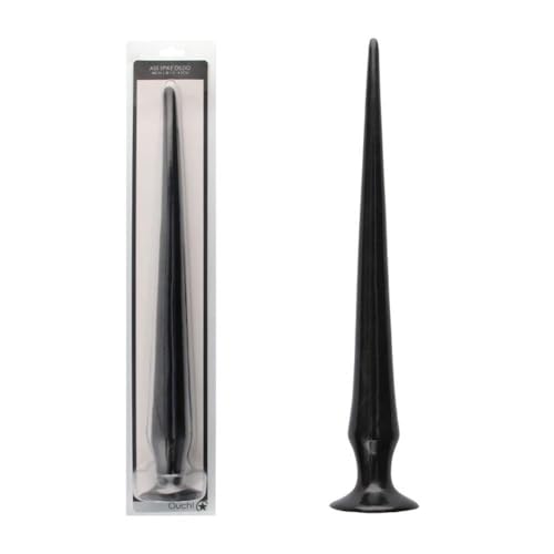 Shots Ouch! Anal Snakes - Ass Spike Dildo 50cm - Black