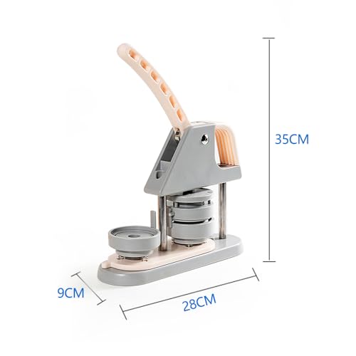 Kit badge portable 58 mm machine de fabricant de bouton pour cadeau DIY
