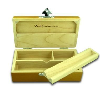 Wolf Production T2 Deluxe Wooden Stash Box