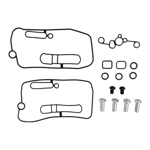 Zilimontt Vergaser-Umbausatz für FCR Modelle YFZ450 WR250F WR450F YZ450F - Gummi-Reparatursatz mit schwarzen Dichtungen für Luft-Kraftstoffzufuhrsystem, 1 Packung
