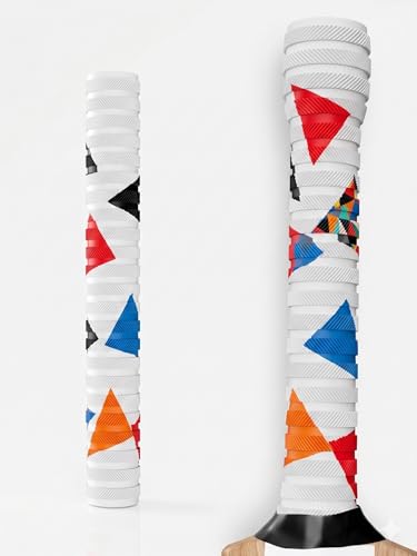 Image of Professional Cricket Bat Handle Max Multi Grip with Better Shock Absorption | Cricket Accessories Bat Handle Grips, Pack of 1 (Assorted Colour)