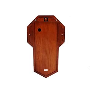 Seiko light oak traditional schoolhouse wall clock with chime pendulum  urban country home decor