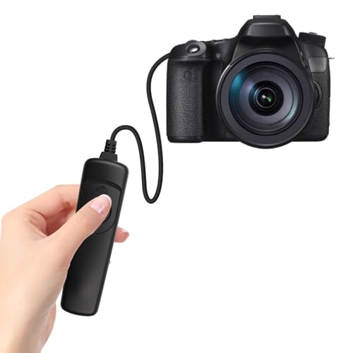 Télécommande de Déclenchement à Distance RS-60E3 Compatible avec Canon EOS R6 RP R 90D 2000D 250D 800D 750D 700D 650D 600D 550D 500D 450D 400D 350D 100D 60D 70D,...