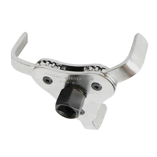 Llave para filtro de aceite ajustable de dos vías para quitar filtros atascados de 60-120 mm