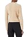 Vince Womens Eyelash V NK Cardigan, Camel, Medium