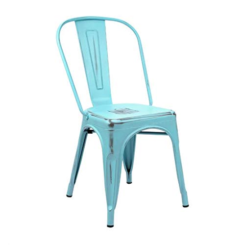 Vaukura Silla Tolix: Silla Industrial Metálica