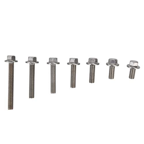 Pernos de brida hexagonal M5 en formato de kit surtido de tornillería de acero inoxidable 2