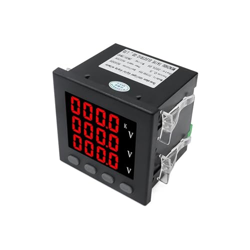 Voltmètre triphasé écran numérique LED AC220V compteur intelligent - 3