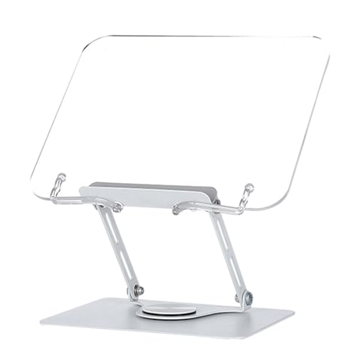 Support de livre en acrylique rotatif 360 pour cuisiner vos recettes