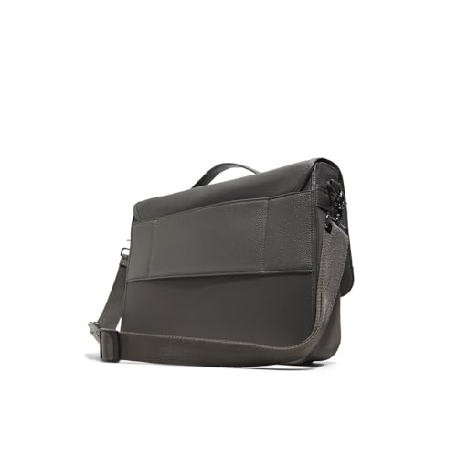 Image of Ted Baker Men's Irvine Pebbled Laptop Messenger Bag