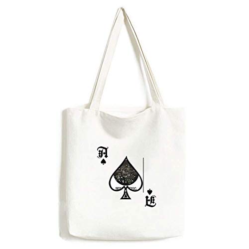 Sac à main lavable motif poker résistant pour en finir avec les taches