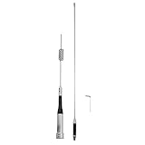 Zerone SG-M507 - Antena de radio para coche (144 a 430 MHz, antena de doble banda desmontable)