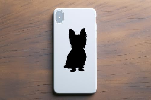 Siluetas de Yorkshire Terrier de vinilo para amantes de perros 7