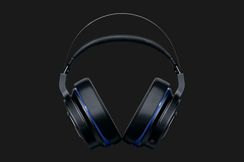 Thresher per PlayStation - Cuffie da Gaming con o Senza Fili per PS4/PS5/PC, Monitoraggio del Microfono e Controllo del Master Volume, Potenti Driver da 50 mm, Fino a 16 Ore di Utilizzo, Nero - Cuffia gaming - Immagine 1