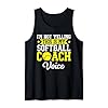 Buy the "This is My Softball Coach Voice" Funny Sports Tank Top Today! – Funny Sports Fans Shirts and Gifts