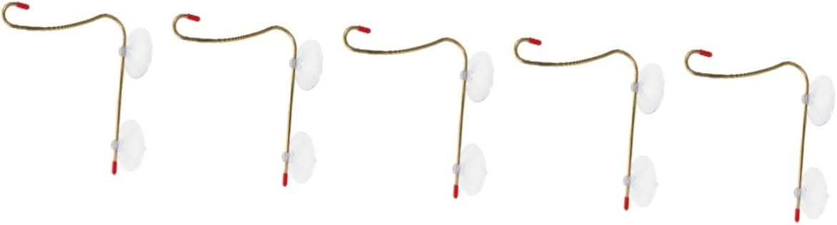 BESPORTBLE 5pcs Hummingbird Feeder Hanger Window Bird Feeder Mount Hanging Bracket