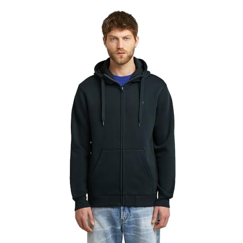 G-STAR 8719965012981 Sweat à Capuche de qualité supérieure, Bleu (Salute D16122-c235-c742), M