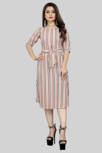 Image of AA Creation Women's Fit And Flare Knee Length Dress
